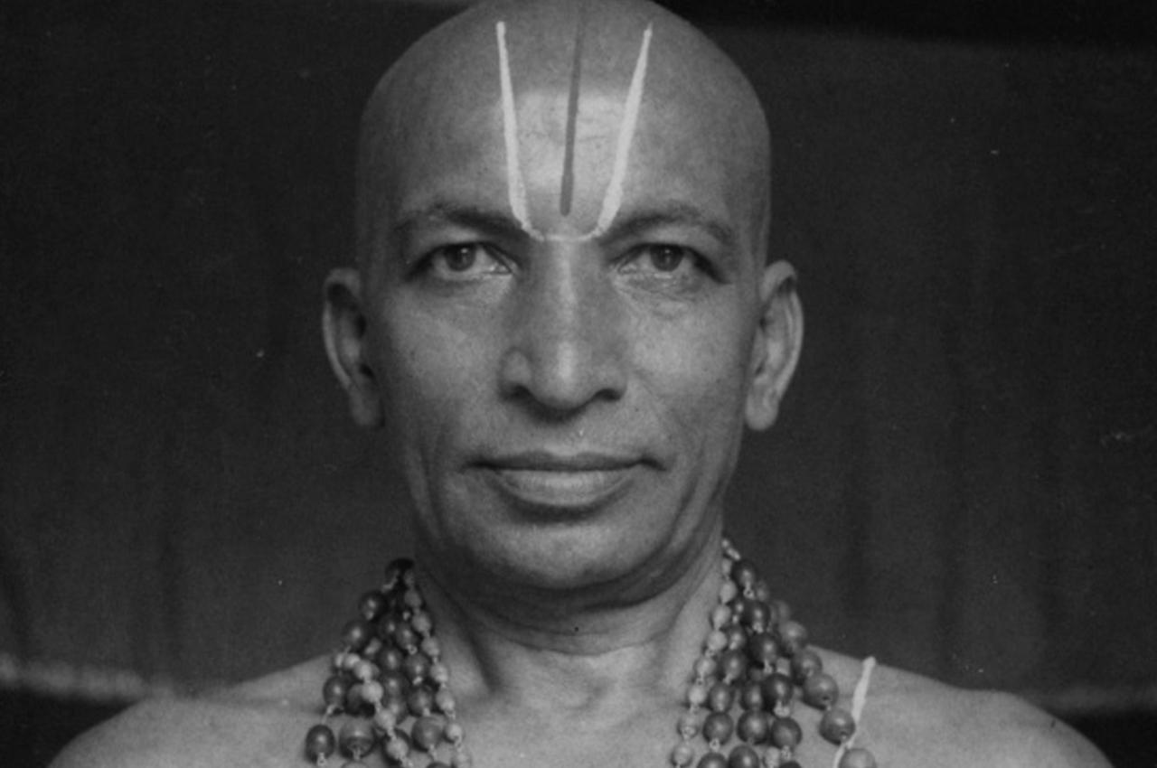 Prof. T. Krishnamacharya, the father of modern yoga