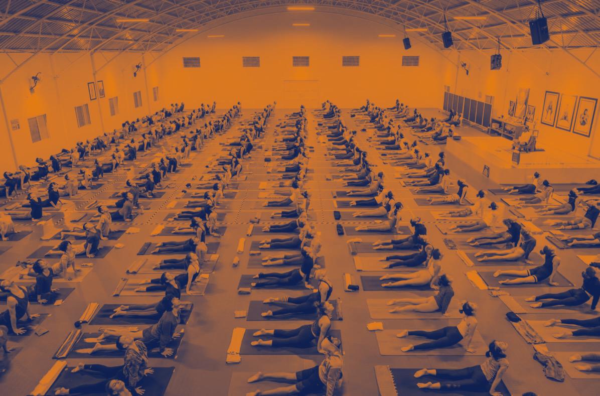 Ashtanga led class in Mysore